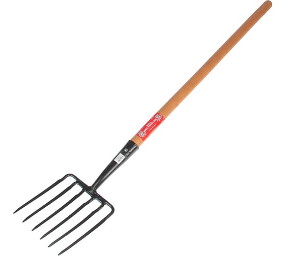 Изображение товара Садовые кованые 6-рогие вилы с черенком Greengo ВС 3340816