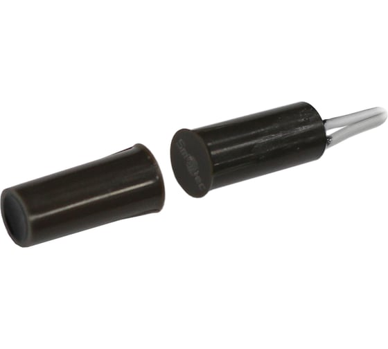 Изображение товара Магнитоконтактный датчик Smartec ST-DM015NO-BR НР, коричневый, врезной для деревянных дверей smkd0401.1