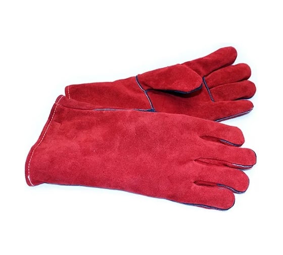 Изображение товара Краги утепленные СПЕЦСНАБ ЛЮКС красные, мутон, ЛЮКС/зима