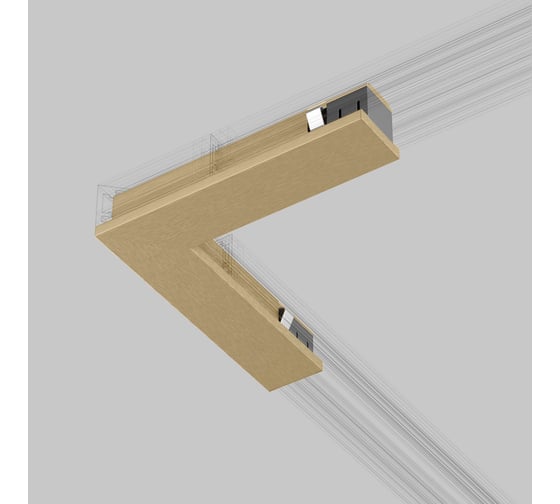 Изображение товара Угловой коннектор Elektrostandard Brass Line 85006/00 латунь a069642