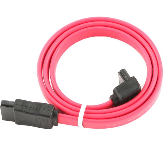 Изображение товара Кабель интерфейсный Cablexpert SATA, Sata3 7pin / 7pin угловой, медный проводник, 50см, CC-SATA-DATA90-N