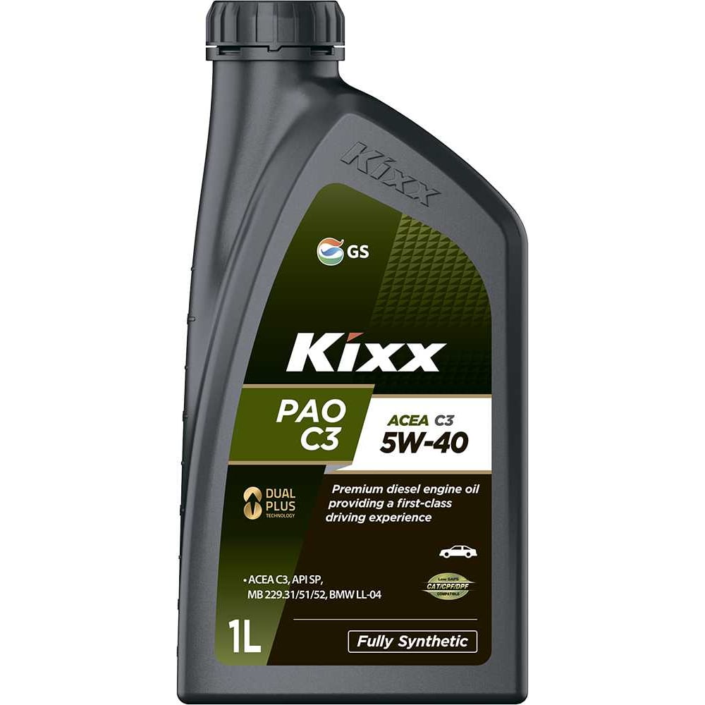 Изображение товара Моторное масло KIXX PAO 5W40, синтетическое, 1 л L2092AL1E1