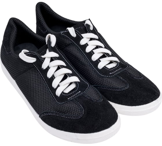 Изображение товара Полуботинки кроссовые ШК арт. -09113-2 черн, велюр+сетка, разм.47 -09113-2 черн/47 00-00000026