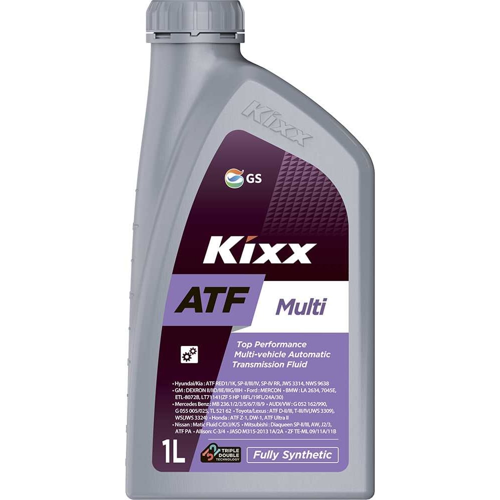 Для АКПП  Все инструменты Синтетическое трансмиссионное масло KIXX ATF Multi Plus L2518AL1E1