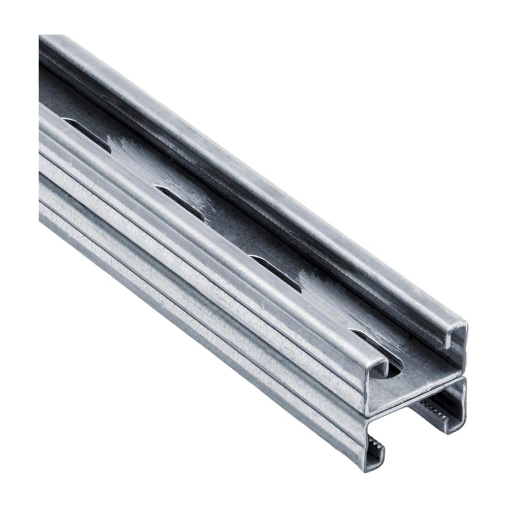 Изображение товара Стальной профиль двойной 41x21 мм 1000 мм цинкованный Технологичный строительный материал