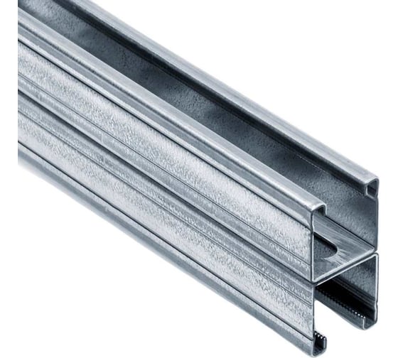 Изображение товара STRUT профиль двойной ООО "СТАЛЬНЫЕ СИСТЕМЫ" 41x41, 2,0 мм, L=500 мм SR1550-17