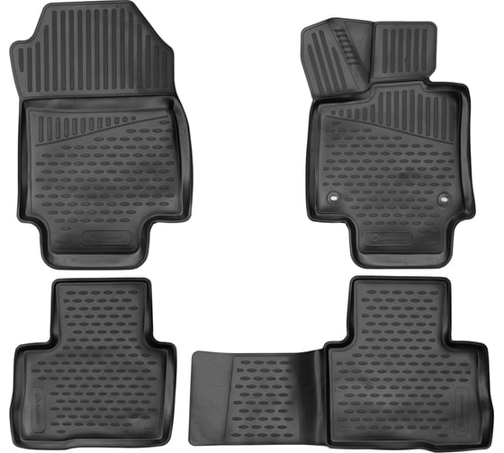 Изображение товара Коврики Element 3D в салон TOYOTA RAV4, 2019-, кроссовер, 4шт 3D02259210k