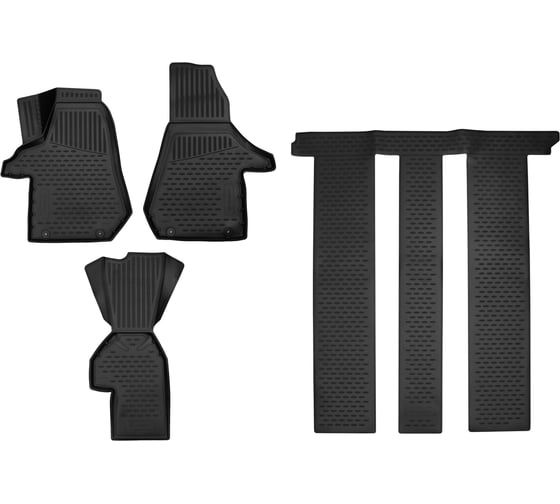 Изображение товара Коврики Element 3D в салон VOLKSWAGEN Multivan 2019 -, 4шт 3DA0N098210k