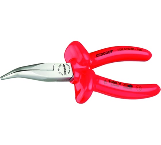 Изображение товара Длинногубцы GEDORE VDE с изоляцией методом окунания, 160 мм 6721730