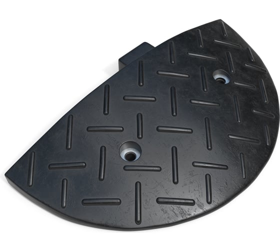 Изображение товара Лежачий полицейский ООО ОПТИМА СЕРВИС 350 мм концевой элемент резина ИДН 00-00027267