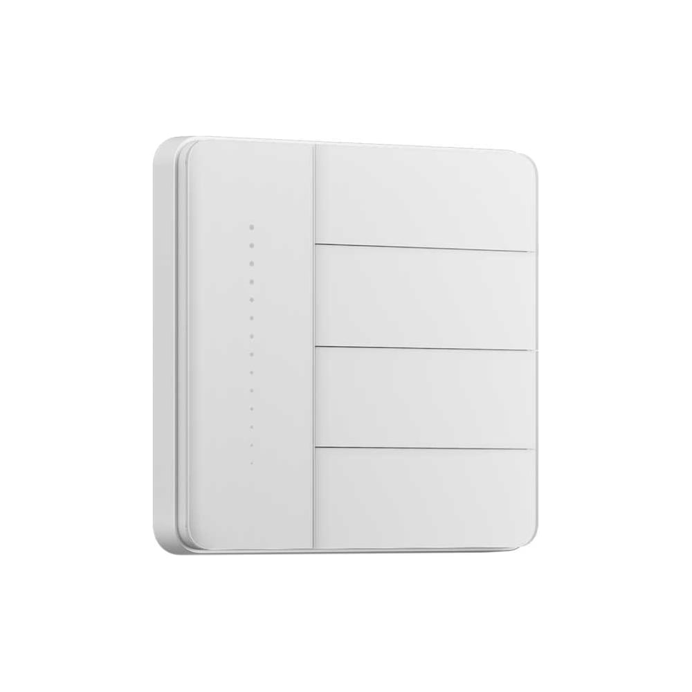 Изображение товара Умный настенный выключатель AQARA Z1 Pro 4 клавиши, белый, Zigbee, управляемый приложением Изображение товара Умный настенный выключатель AQARA Z1 Pro 4 клавиши, белый, Zigbee, управляемый приложением