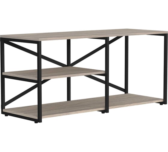 Изображение товара Тумба под ТВ Desk Question лофт DQ серия Riva с ящиком ЛДСП Сатин 10313