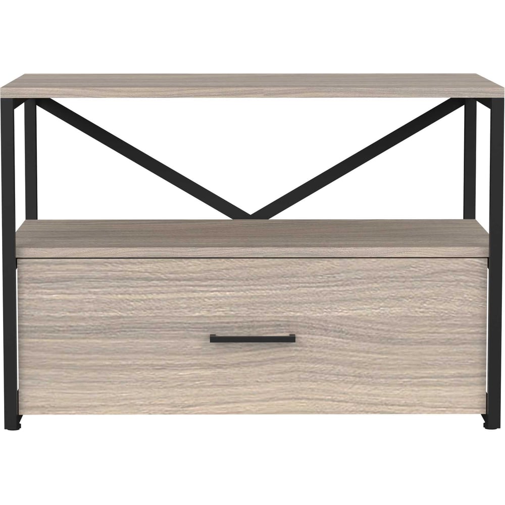 Изображение товара Тумба под ТВ Desk Question лофт DQ серия Riva открытая с полками и ящиком