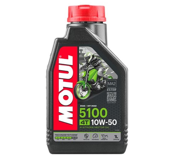 Изображение товара Моторное масло MOTUL 5100 4T 10W50 1 л 113188