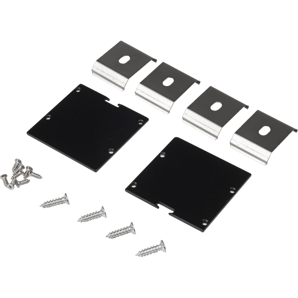 Заглушка торцевая Jazzway для профиля PAL5050 BLACK (черный) (набор 2шт) 5058910