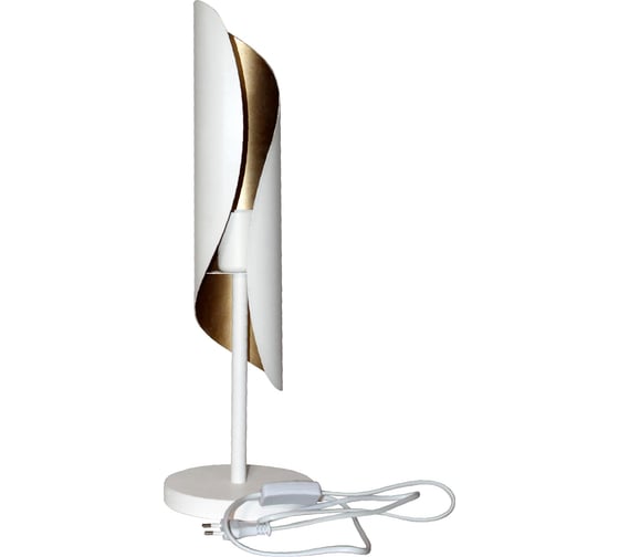 Изображение товара Светильник ЭЛЕТЕХ Маэстро 2 ННБ 63-60-009 белый золото шнур белый ИУ 1005404636