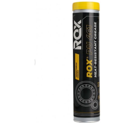 Изображение товара Термостойкая полимочевинная смазка для грануляторов ROX PU 461, NLGI 1, туба 400 гр  R157