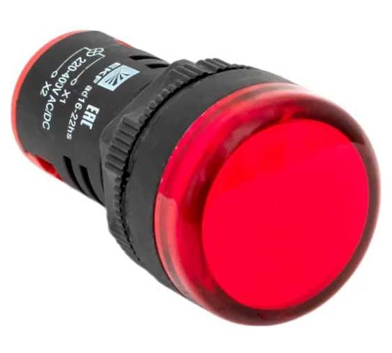 Изображение товара Матрица светодиодная EKF AD16-22HS красный 220-400 В 10 шт. AC/DC ledm-ad16-r-230acdc