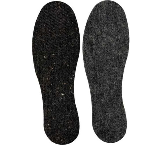 Изображение товара Стельки обувные EUROHOUSE шерстяные с войлочной с подложкой, универсальный р-р (36-46) 16528