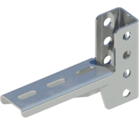 Изображение товара Консоль монолитная ООО "СТАЛЬНЫЕ СИСТЕМЫ" KM-500 (2,5мм) L=500мм под 56x40мм SK22PK50-18