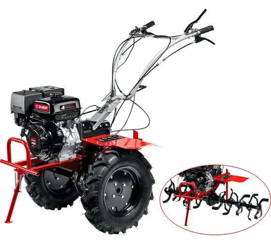 Изображение товара Бензиновый мотоблок с ВОМ ЗУБР 389 см3 МТШ-700