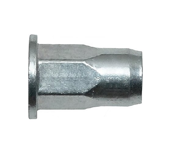 Изображение товара Заклепка-гайка ОПМ 110011 М8x16,0 zn, шестигранная, цилиндрический бортик 250 шт П0000033979