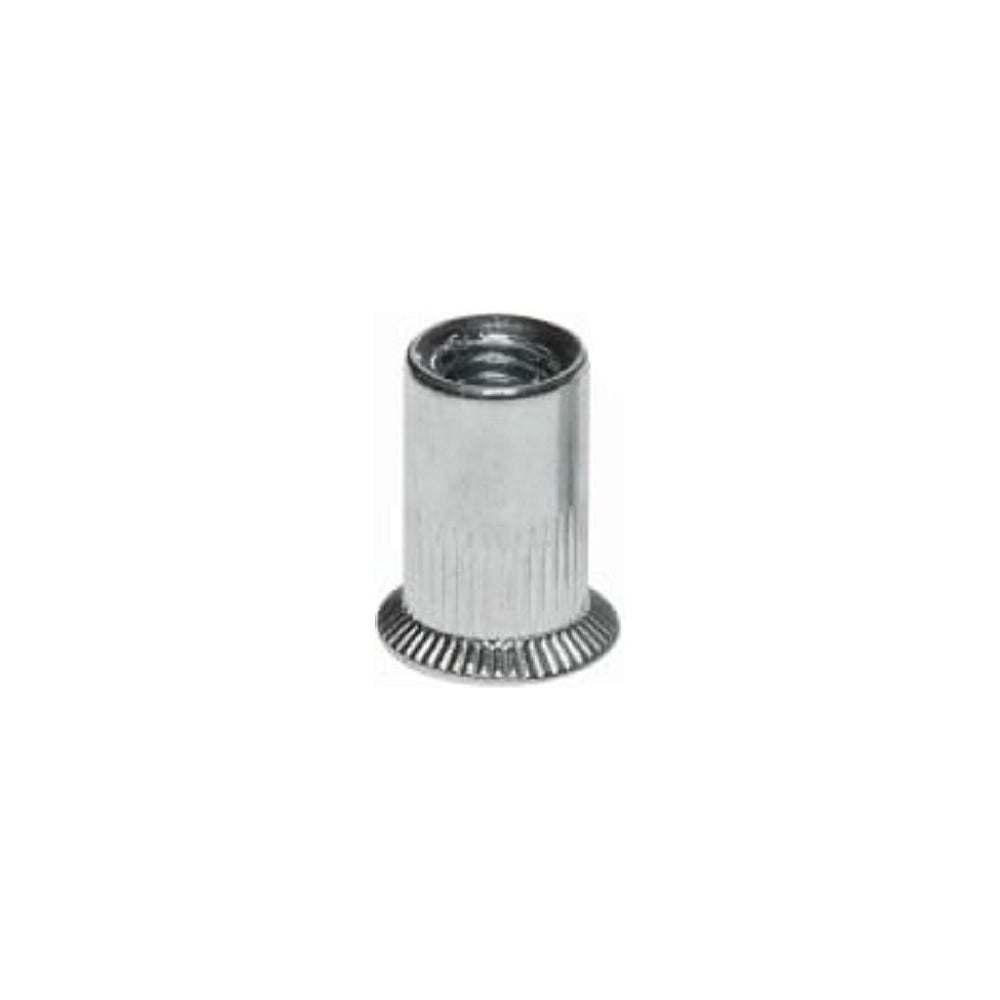 Изображение товара Заклепка-гайка ОПМ 110007 М6x16 zn РИФ 500 шт потайной бортик