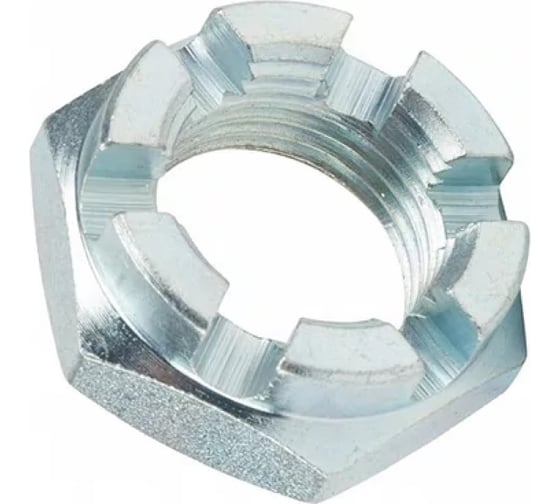 Изображение товара Гайка ОПМ DIN 937 М30x2 17H zn 25 шт П0000018170