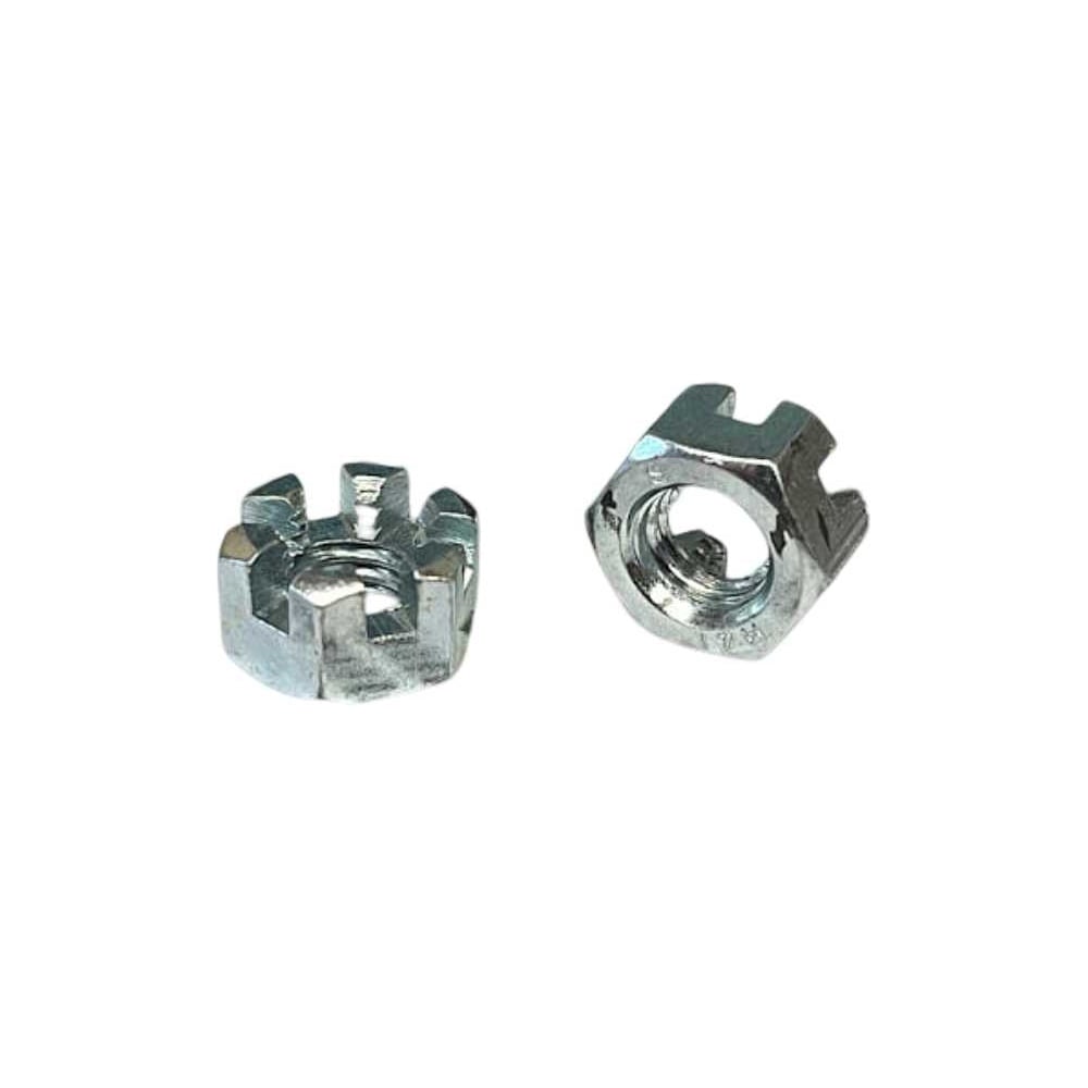 Изображение товара Гайка ОПМ DIN 937 М16 17H zn 50 шт крепежный элемент высокого качества