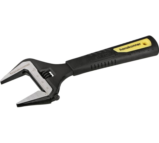 Изображение товара Разводной фосфатированный ключ Hanskonner с тонкими губками, 150 мм, зев 34 мм HK1045-11-150