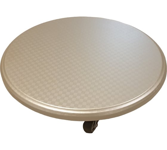 Изображение товара Подставка для цветов на колесах ЦМК диаметр 30 см, алюминий PF006