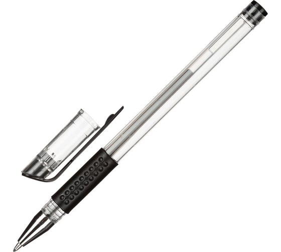 Изображение товара Гелевая ручка 24 шт в упаковке Attache Economy черный стержень 0.5 мм манжетка 901702