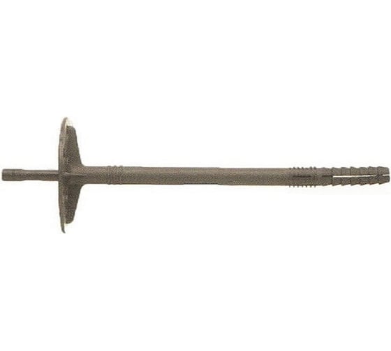 Изображение товара Дюбель ОПМ 227010-3 10x160 полипропилен/гв. металл с термоголовкой, 100 шт УТ000085744