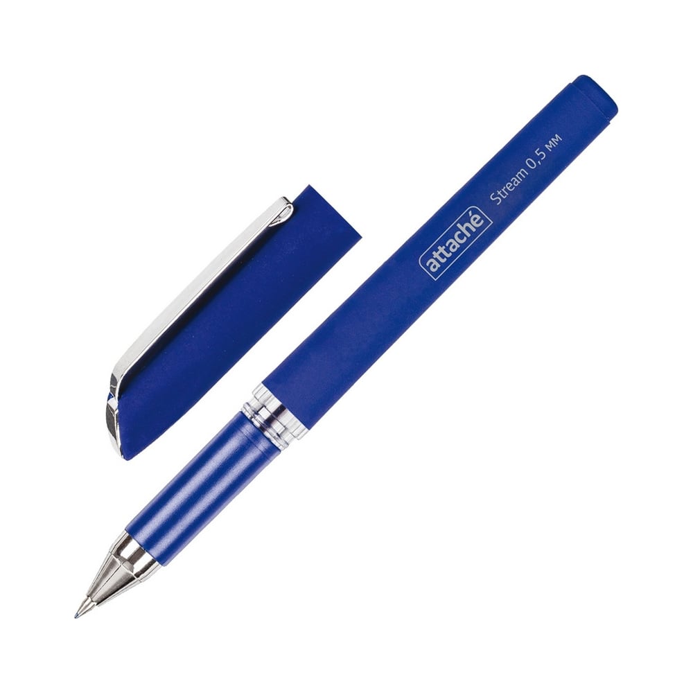 Гелевая ручка Attache ручка гелевая ная crown hjr 500p чернила пастель белая узел 0 7 мм
