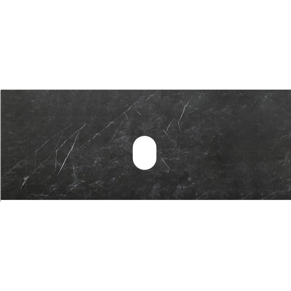Изображение товара Столешница BelBagno из керамогранита Marmo Nero Opaco 1204x462