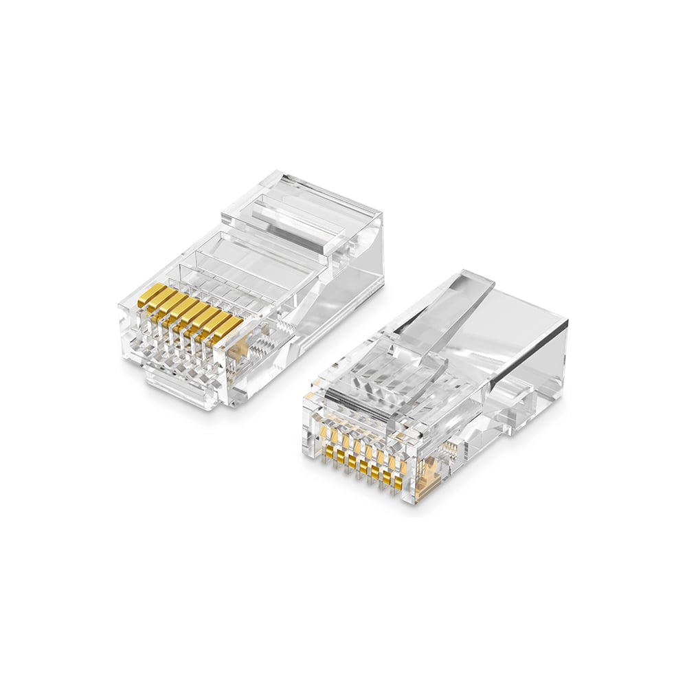 Изображение товара Ugreen NW110 RJ45 сетевой коннектор для Cat 5 и Cat 5e, 50 шт