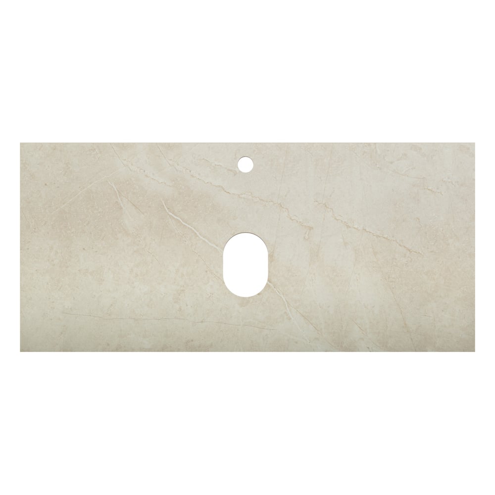 Изображение товара Столешница BelBagno из керамогранита Marmo Crema Opaco 1000x460 мм