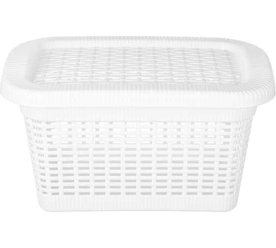 Изображение товара Универсальная корзина Econova 20 л, 450х300х250 мм белый 431293216