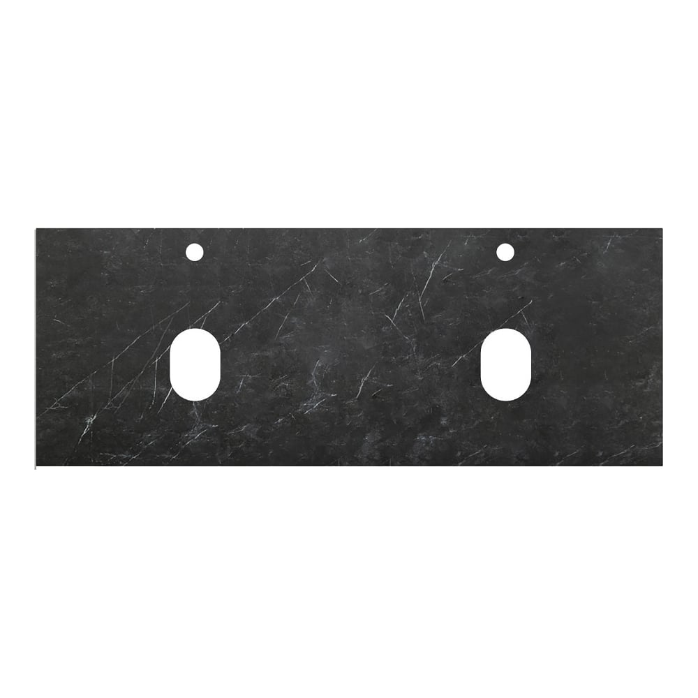 Изображение товара Столешница из керамогранита Marmo Nero Opaco 1204x462 мм BelBagno