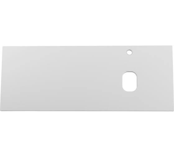 Изображение товара Столешница BelBagno из МДФ, асимметричное правостороннее расположение отверстий для раковины и смесителя, 1204x462x19 Bianco Opaco EK-120-AS-BO-R