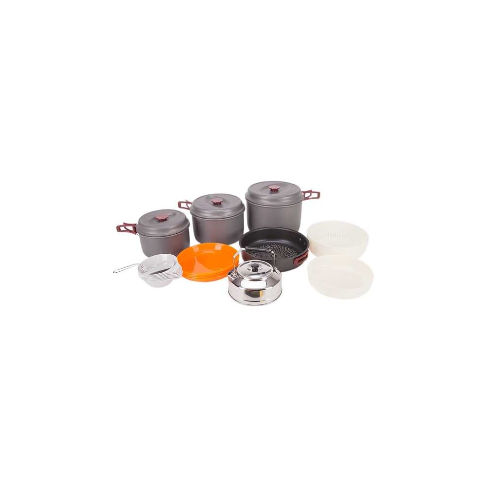 Изображение товара Туристическая посуда Kovea KSK-WH78 набор для кемпинга 17 предметов