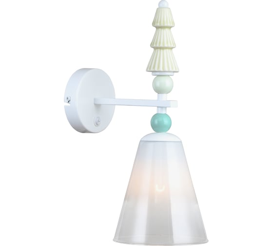 Изображение товара Бра-светильник Rivoli Cataleya 4146401 1 х Е27 60 Вт дизайн с выключателем Б0066499