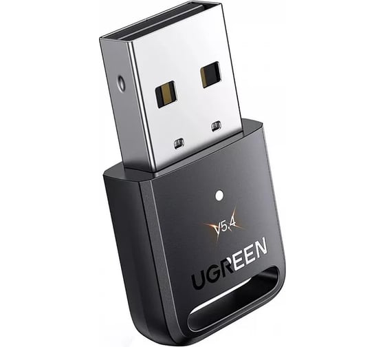 Изображение товара Адаптер Ugreen CM748 (35058) USB-A Bluetooth 5.4 Adapter. Цвет: черный 35058_