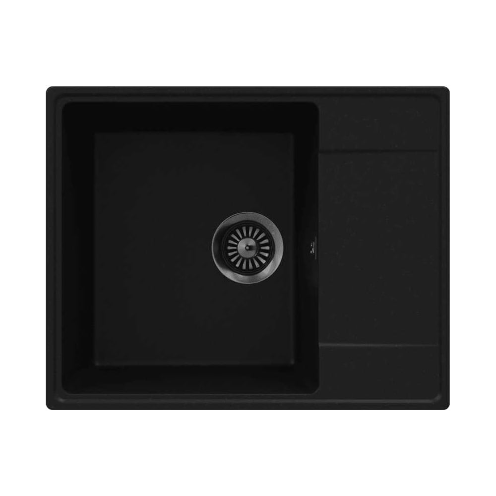 Изображение товара Кухонная мойка MAUNFELD Lacrima 605 черный MFQS-605B