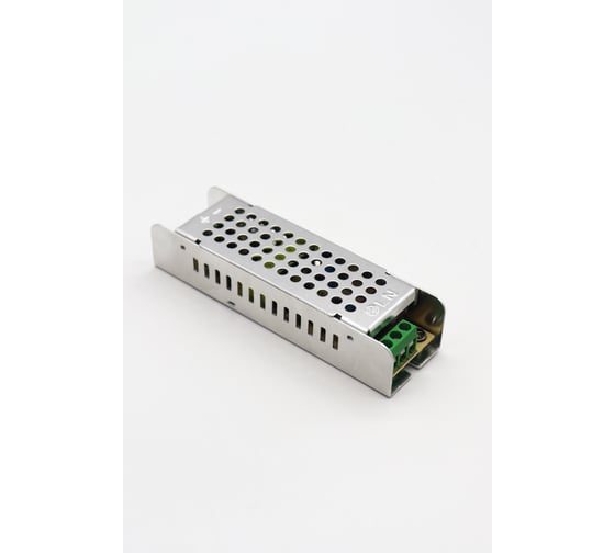 Изображение товара Блок питания для светодиодной ленты truEnergy 12V, 24W, IP20, алюминий, 103x30x21мм 17100