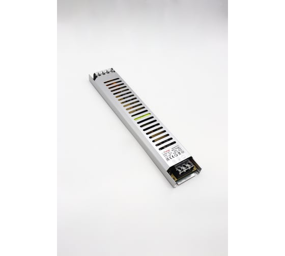 Изображение товара Блок питания для светодиодной ленты truEnergy 12V, 200W, IP20, алюминий, 282x53x22мм 17113