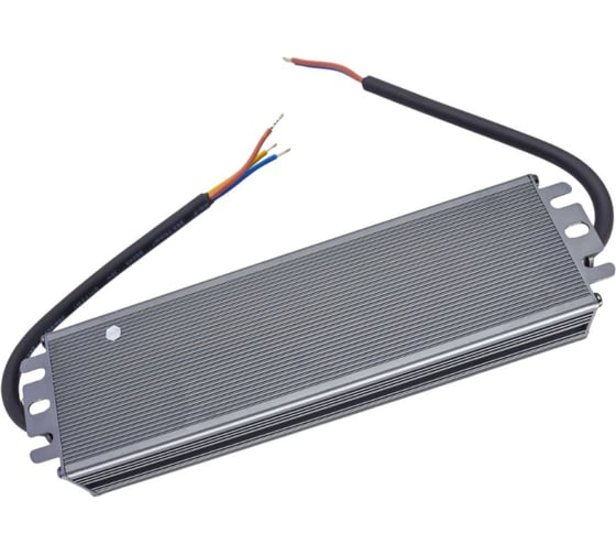 Изображение товара Блок питания для светодиодной ленты truEnergy 12V, 150W, IP68, алюминий, 202x55x30мм 17305