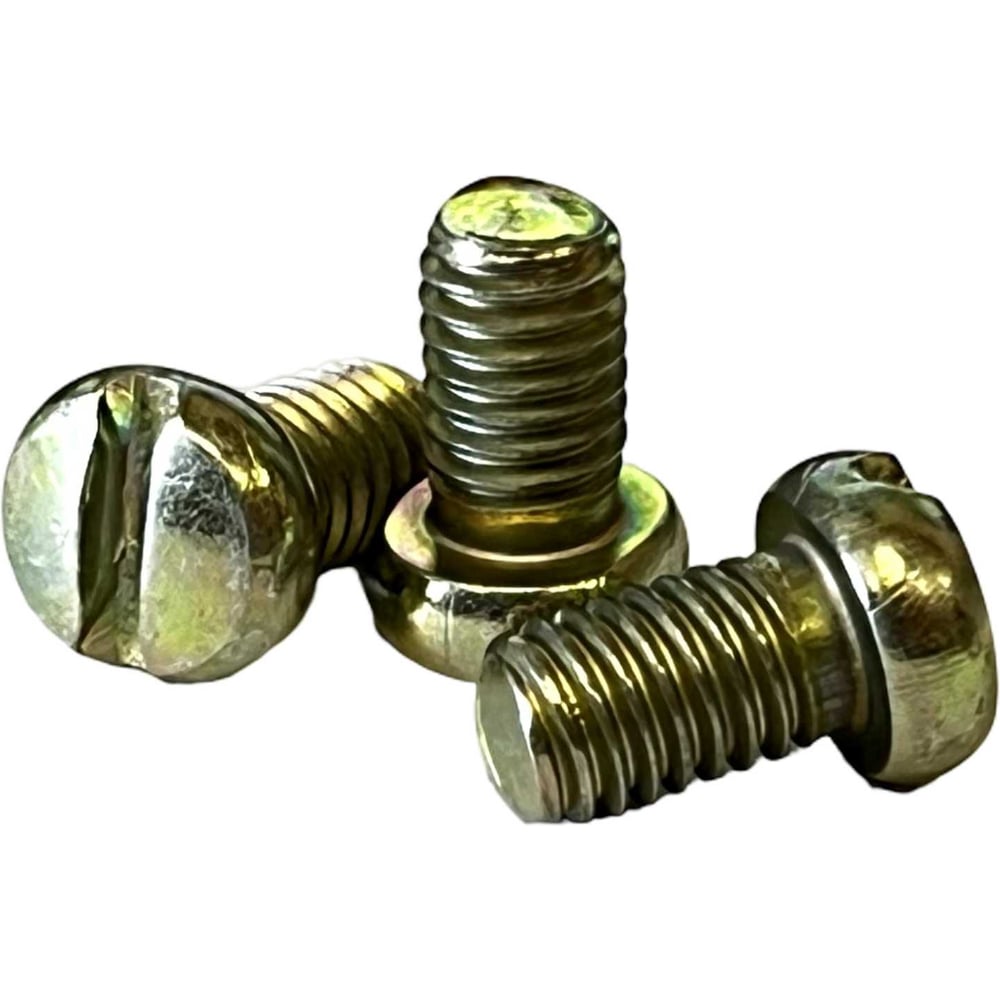 Изображение товара Винт ОПМ DIN 84 М5x20 4.8 gelb zn 200 шт крепежные винты для металлоконструкций