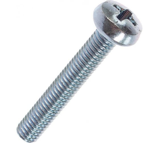 Изображение товара Винт ОПМ DIN 7985 М10x35 4.8 zn 100 шт. П0000020630