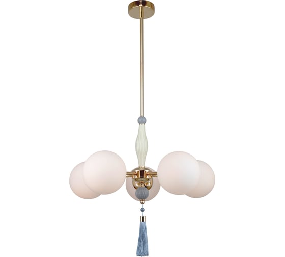 Изображение товара Люстра Rivoli Cosmina 4147305 5 х Е14 40 Вт дизайн Б0066502